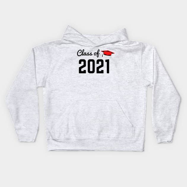 Class of 2021 Kids Hoodie by Worldengine